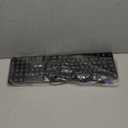 M MC Saite MCSaite Wired PS2 104 Keys Computer Keyboard with Stands,Black,Waterproof - US Layout Compatible for Windows, PC, Laptop