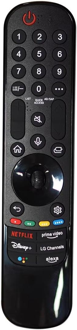 RIVIERA Replacement Magic Remote Control for LG Smart ThinQ OLED WebOS UHD TV with Voice and Pointer Function. Compatible with Year 2018-2024 Version MR24GA MR23GA MR22GA MR21GA MR20GA MR18BA