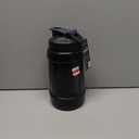 BlenderBottle Hydration Koda V1.5, Half Gallon Water Bottle, 74-Oz, Full-Color Black
