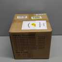 Ceramic Plant Pot - 8 Inch Planter for Indoor Outdoor Plants, Round Flower Pots with Drainage and Tray, Home Office Decor, Blue