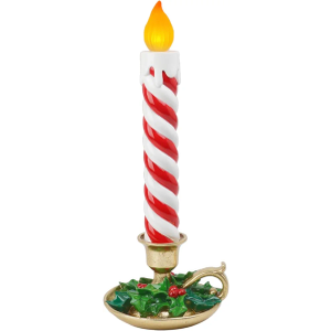 Cynkeyee Flameless Candles Battery Operated Candles - 17.5IN Large Flameless Taper Candle LED Lights Wedding Centerpiece Table Decor Christmas Party Decorations 7 * 6.5 * 17.5 Inch