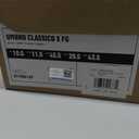 Umbro Men's Classico X Fg Soccer Cleat (11.5, Black/Yellow)