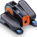 Under Desk Elliptical, Elliptical Leg Exerciser for Seniors, Home Portable Elliptical with Remote Control and 12 Adjustable Speeds, Electric Seated Pedal Exerciser