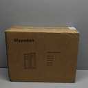 15" Large Outdoor Wall Lights, 2 Pack Matte Black Outdoor Sconces, Modern Waterproof Exterior Lighting Fixtures with Clear Glass Shade for Front Door, Porch, Garage