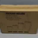 Airtight Food Storage Containers with Lids, 24 PCS Kitchen and Pantry Organization Canisters, BPA-Free, PVC-Free, Food-grade Plastic Leak-proof Jars for Cereal, Flour, Sugar, Extra 24 Labels & Marker