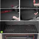 LASFIT Cargo Liner for Honda CR-V 2026 2025 2024 2023 (Gasoline & Hybrid & e:FCEV) All Weather TPE Car Trunk Mat (Upper Position), Cargo Only Black