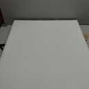 BestOffice Outdoor 6 FT Folding Camping Table Plastic Table Portable Square Height Dining Table Perfect for Picnics, Parties, Party and Camping, White