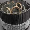 10", 15", 20" Woven Basket Set