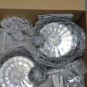 Motion Sensor Outdoor Lights, Battery Motion Sensor Light Outdoor, 6000K LED Spotlight Outdoor, 8W 600 LM Security Lights for Outside Garage and Yard, 2 Packs