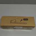 Goovilla Shelf Bracket, Heavy Duty Floating Shelf Brackets 10 inch Long, 6 Pack Brackets for Shelves, Black Coated Metal Wall Shelf Support Brackets with 1/5 Inch Thick and 160 lb. Load Capacity