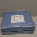 Clara Clark Full XL Bed Sheet Set - Wrinkle, Fade, Stain Resistant, Deep Pocket Sheets - Luxury Soft Bedding Sheets & Pillowcases, Full XL Blue Heaven