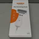 2-in-1 Dog Hair Dryer with Slicker Brush for Small-Sized Dogs and Cats | Pet Hair Dryer | Dog Blow Dryer | 300 Watts, 75-85 dB, Adjustable Temperature, Overheat Protection