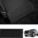 LASFIT Tailgate Mat for Ford Ranger 2025 2024 Truck Tailgate Bed Liner All Weather Protector TPE Tailgate Cover,1pc Black