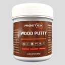 Wood Filler Putty - 9.87 oz, Walnut, Stainable & Paintable Repair Kit for Furniture, Quickly Fix Cracks, Chips, Nail Holes & Defects in Wood Floors & Cabinets - Easy Sanding