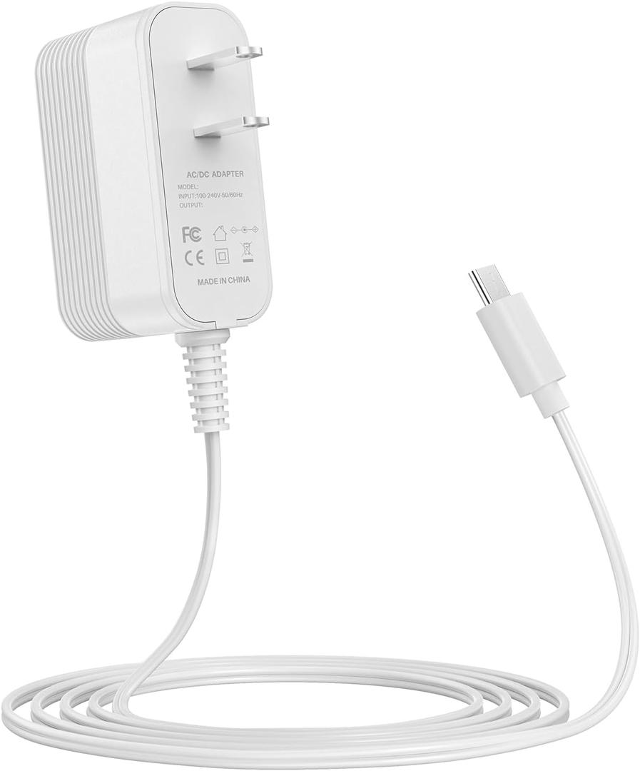 5V Charger for PETLIBRO Automatic Cat Feeder AC Adapter Compatible with PETLIBRO PLAF005 PLAF004 PLAF003 PLAF203 PLAF103 PLAF108 Rechargeable Cat Food Dispenser Power Supply Cord