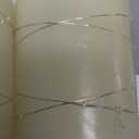 H-BLOSSOM Flickering Flameless Candles Ivory Real Wax Pillar with Embedded String Lights LED Candles Battery Operated with Cycling 5H Timer Set of 3 (3" x 4"/5"/6") (Ivory)