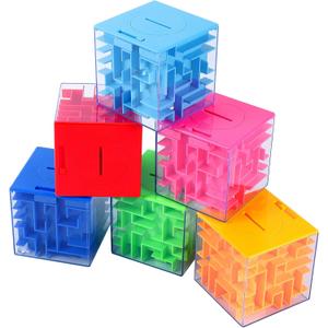 6PACK Money Maze Puzzle Box, Twister.CK Unique Money Gift Holder Box, Fun Maze Puzzle Games for Kids and Adult Birthday