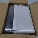 QILIPSU Waterproof Junction Box IP67 Outdoor Plastic Electrical Project Enclosure Weatherproof with Mounting Plate, Wall Brackets, Hinged Clear Cover 16.1"x12.2"x7.1" CC
