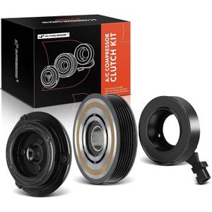 A-Premium Air Conditioner AC Compressor Clutch Kit Compatible with Jeep Grand Cherokee 2011-2016 & Dodge Charger 2011-2013, Challenger 2011-2014, Durango 2011-2015 & Chrysler 300 2011-2013, 3.6L