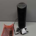 Abolee Tower Fan for Bedroom, 23ft/s Desk Fan with Remote, 70 Oscillating Desk Fan, 4 Speeds, 4 Modes,12Timer, 13'' Bladeless Portable Fan for Bedroom Office Home Black