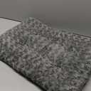 MidWest Homes for Pets XXS QuietTime Deluxe Gray Ombr Swirl Plush Pet Bed, Machine Washable, Non-Skid Bottom, Soft Crate Mat for 18-inch Crates