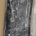 Hair Dryer Holder Wall Mounted, Adheisve Hair Styling Tool Organizer for hair Brush/Appliance Wall Mount with 5 Tier Shelf Basket Hooks Blow Dryer and Straightener Holder for Bathroom (Black)