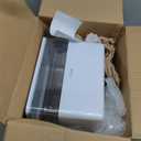 CTIME 3-Tier Medicine Organizer - Portable Medicine Cabinet with Leather Handle, Empty First Aid Kit for Home