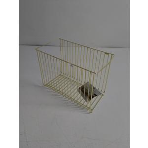 UBrands File Basket Gold 9.5inx12.4inx6.6in