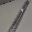 Tension Rods, 4 Pack Adjustable Spring Steel Cupboard Bars Tension Curtain Rod Shower Rod (23.6-43.3 Inches, Black)
