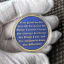 Serenity Shoreline Sunrise Sobriety Chip One Day at A Time AA Medallion (Pack of 10)