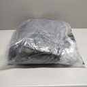 OrganiHaus Under Bed Storage Containers, Bedroom Storage and Organization Bins, Clothes Organizer for Closet with Clear Cover and Reinforced Handles - Set of 2 23.5x12.5x5 inches Gray