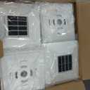 12 Pack Solar Post Cap Lights, 2 Mode Bright Solar Post Lights Outdoor Waterproof, Outdoor Post Lights Solar Powered Deck Lights for 4x4 4.5x4.5 5x5 Posts in Garden Decor