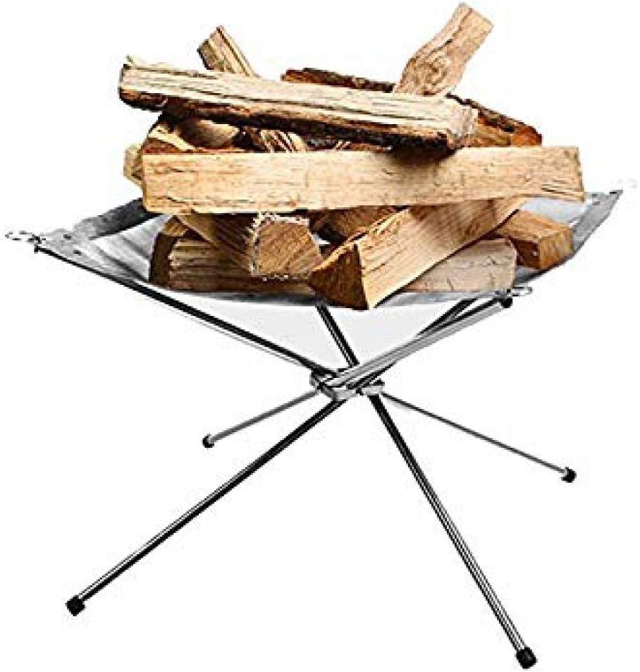 Rootless Portable Outdoor Firepit- Collapsible Steel Mesh Fireplace- Medium Size Rootless Portable Outdoor Firepit- Collapsible Steel Mesh Fireplace- Medium Size