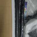 O'NEELDY Floor Lamp with Table Black Floor Lamp Modern Floor Lamp Bedroom with Table Attached Modern Dimmable Lamps for Living Room 71" Height Standing Lamps for Office Reading Room,E26 Bulb Included