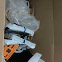 Signature Design by Ashley Centiar 24" Counter Height Modern Bucket Barstool, 2 Count, Black