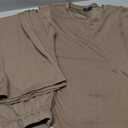 SAMPEEL Two Piece Sets for Women Casual Travel Vacation Outfits Summer Wide Leg Crop Pants Lounge Sets, M