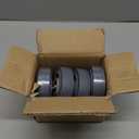 4 Inch Caster Wheels, Thermoplastic Rubber Wheels Silent Castor (Set of 4)- Heavy Duty Caster Wheels with 1600 lb Capacity, Industrial Casters Wheels for Cart Furniture Workbench