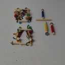 Bird Perches,Natural Wood Birds Stand Branch with Chew Toys,Parakeet Parrot Perch for Cage, Bird Cage Chew Toy & Hanging Toy for Cockatiels Lovebirds Budgies