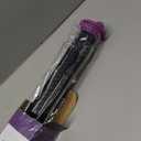 Silicone Rolling Pin with Thickness Rings, Adjustable Designs for Fondant, Cookie Decorating, Pasta, Pizza, 23.6 inch Purple Large Long Pin