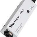P2 Portable in Ear Monitor Amplifier, Headphone Amp with XLR and TRS Input 3.5mm Output, Headphone Amplifier with Stereo/Mono Switch for Keyboardists, Drummers, Guitar (Single Channel)