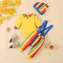 VINUOKER Baby Boy Halloween Clothes Infant My First Halloween Outfit,Baby Boy Nightmare Before Bedtime Outfits