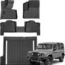 Compatible with Ineos Grenadier 2024 2025 2026(Not Fit for Quartemaster Model) Floor Mats & Cargo Liner,All Weather Protection TPE, Anti-Slip Floor Liner Accessories