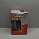 Comfort Zone Electric Portable Milkhouse Style Utility Space Heater with Adjustable Thermostat, 3-Prong Plug, Overheat Protection, & Tip-Over Switch, Ideal for Garage or Workshop, 1,500W, Black