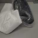 QPAU Blow up Inflatable Toddler Travel Bed with Sides, Toddler Air Mattress for Camping, Traveling, Hotel, or Home Use, Hand Pump Included (Pink)