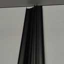 4 Pack Finger Pulls for Cabinets Finger Handles Drawer Edge Tab Pull, Modern Dresser Long Concealed Handles Kitchen Cabinet Hardware (7.87"(200mm),Black)