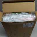 KeaBabies 2-Pack Toddler Pillows 2 Year Old to 5-13x18 Soft Organic Cotton Kids Pillow for Sleeping, Travel, School, Daycare, Nap, Toddler Bed, Machine Washable, Without Pillowcase (Pastel Rainbow)