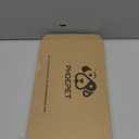 PHOEPET No Pull Dog Harness Medium Reflective Front Clip Vest with Handle,Adjustable 2 Metal Rings 3 Buckles,[Easy to Put on & Take Off](M, Black)