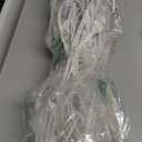 Amazon Basics Cat 6 Ethernet RJ45 10Gbps Flat Cable 100 ft Outdoor&Indoor White Solid Patch Cord with Clips for Router, Modem, PS4/5, Xbox, Gaming, Computer Network for High Speed LAN Internet