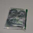 1.0 Beadlock Wheels and Tires for RC Crawler Car 1/18 TRX4M,1/24 SCX24,RC Off Road Buggy Rally Truck Wheels and Tires,RC Aluminium 1.0 in Rims and Rubber Tires w/Sponge, Black