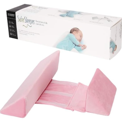 Baby Wedge Pillow,Baby Side Sleeper Wedge, Side Sleeper Wedge Chair Positioner, Baby Back & Body Supports The Inclined Triangle Support Design Chair